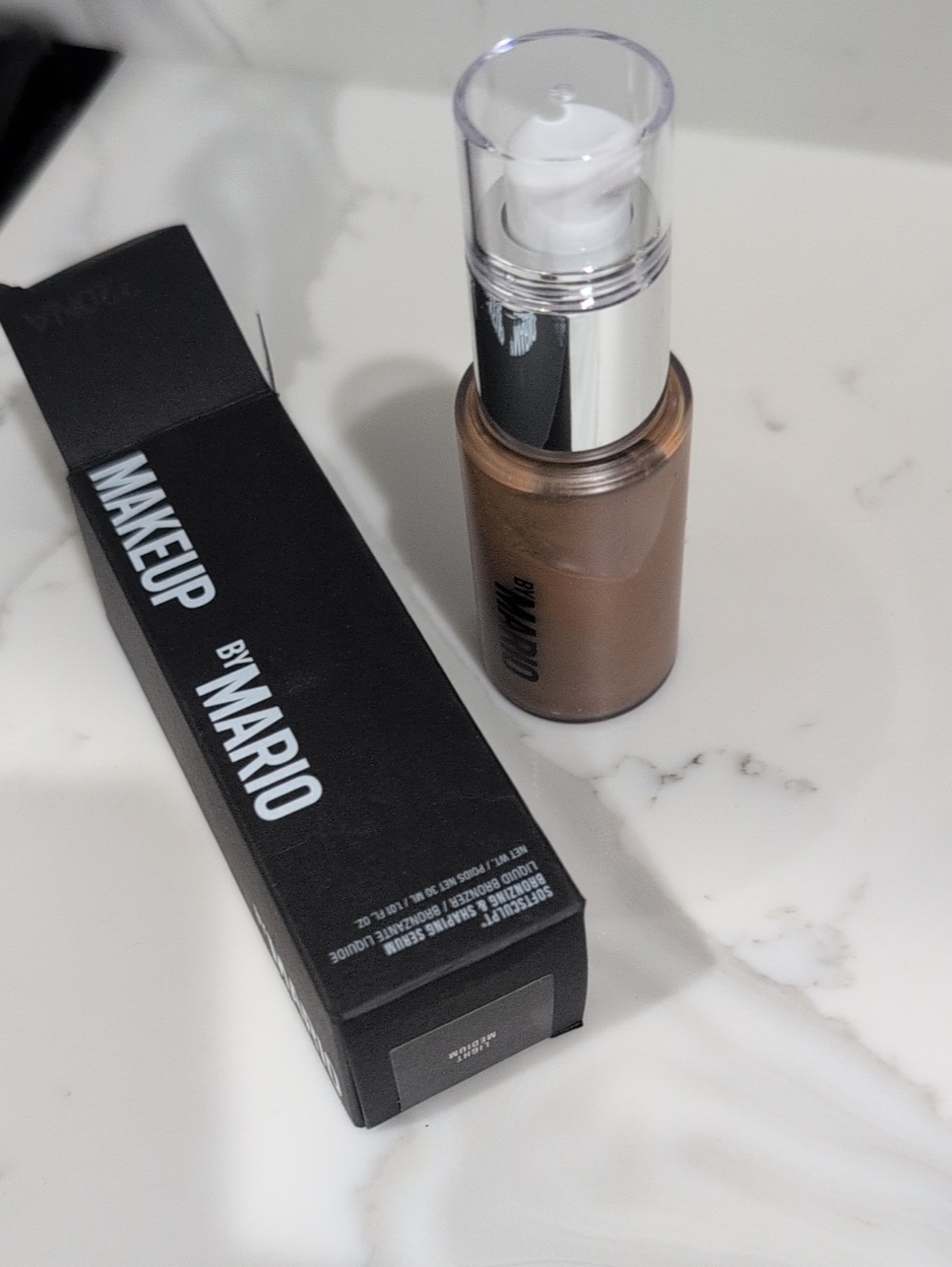 Makeup By Mario Liquid Bronzer Light Medium Bronzing And Shaping Serum